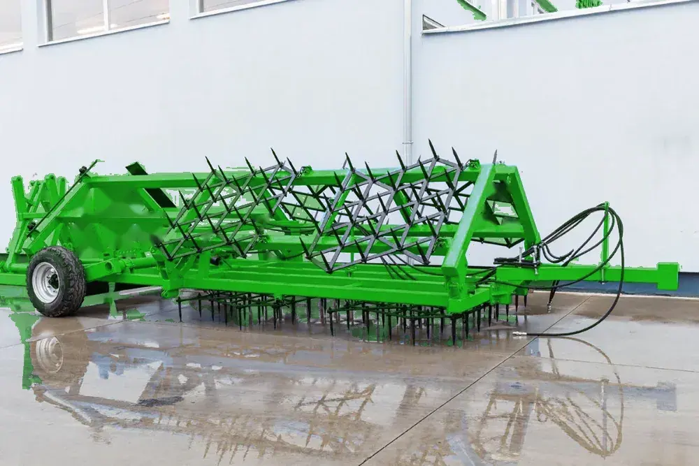 Fogasborona – vontatott
